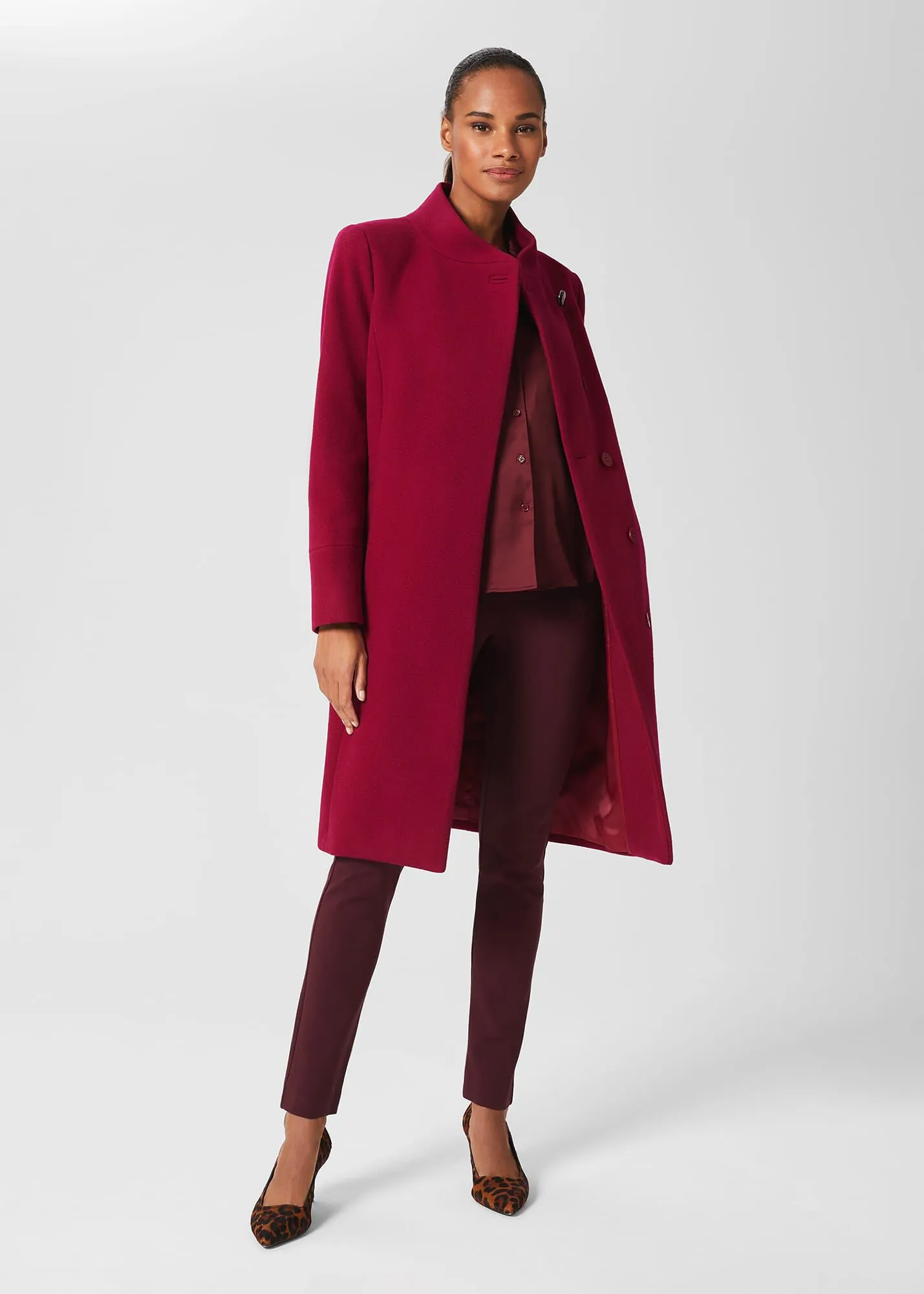 Maisie Wool Blend Coat 