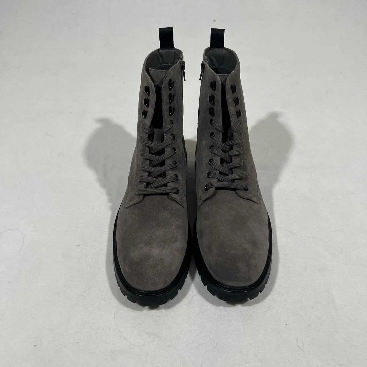 Marc Fisher Men's Black and Grey Boots