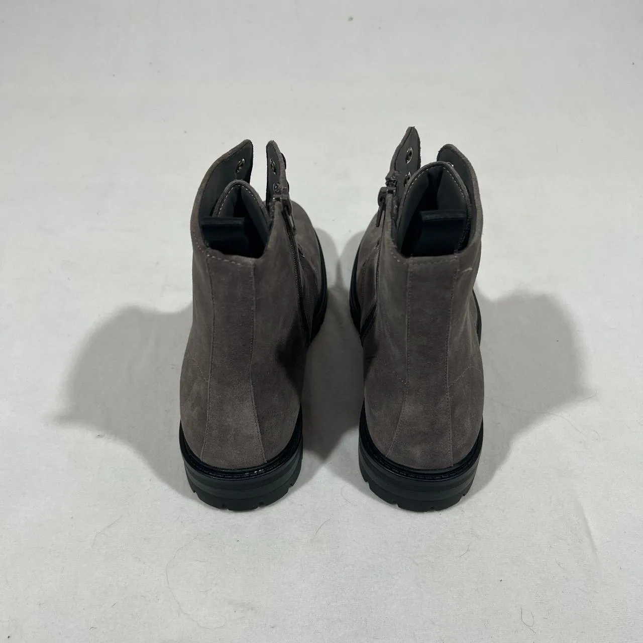 Marc Fisher Men's Black and Grey Boots