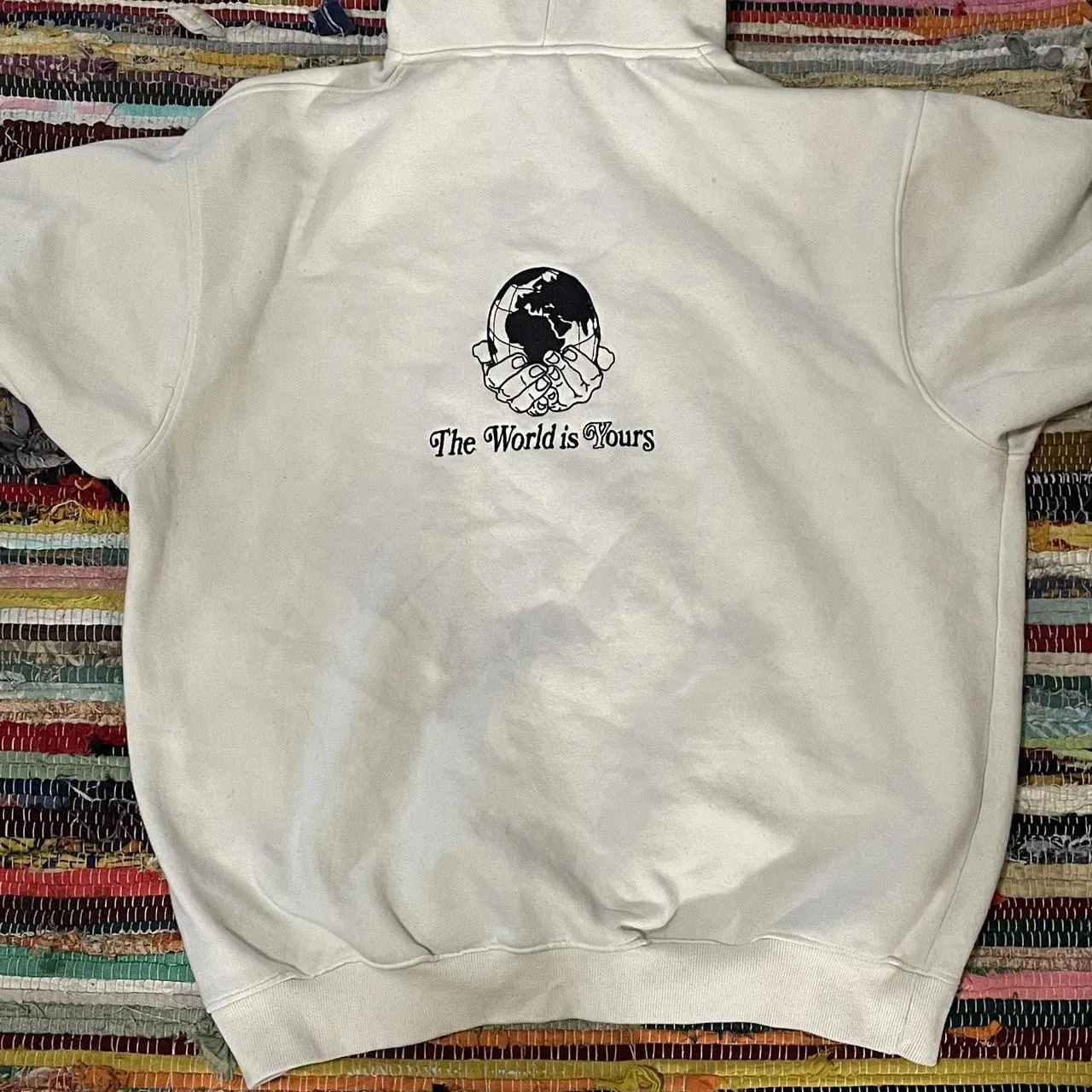 Men's Cream Hoodie