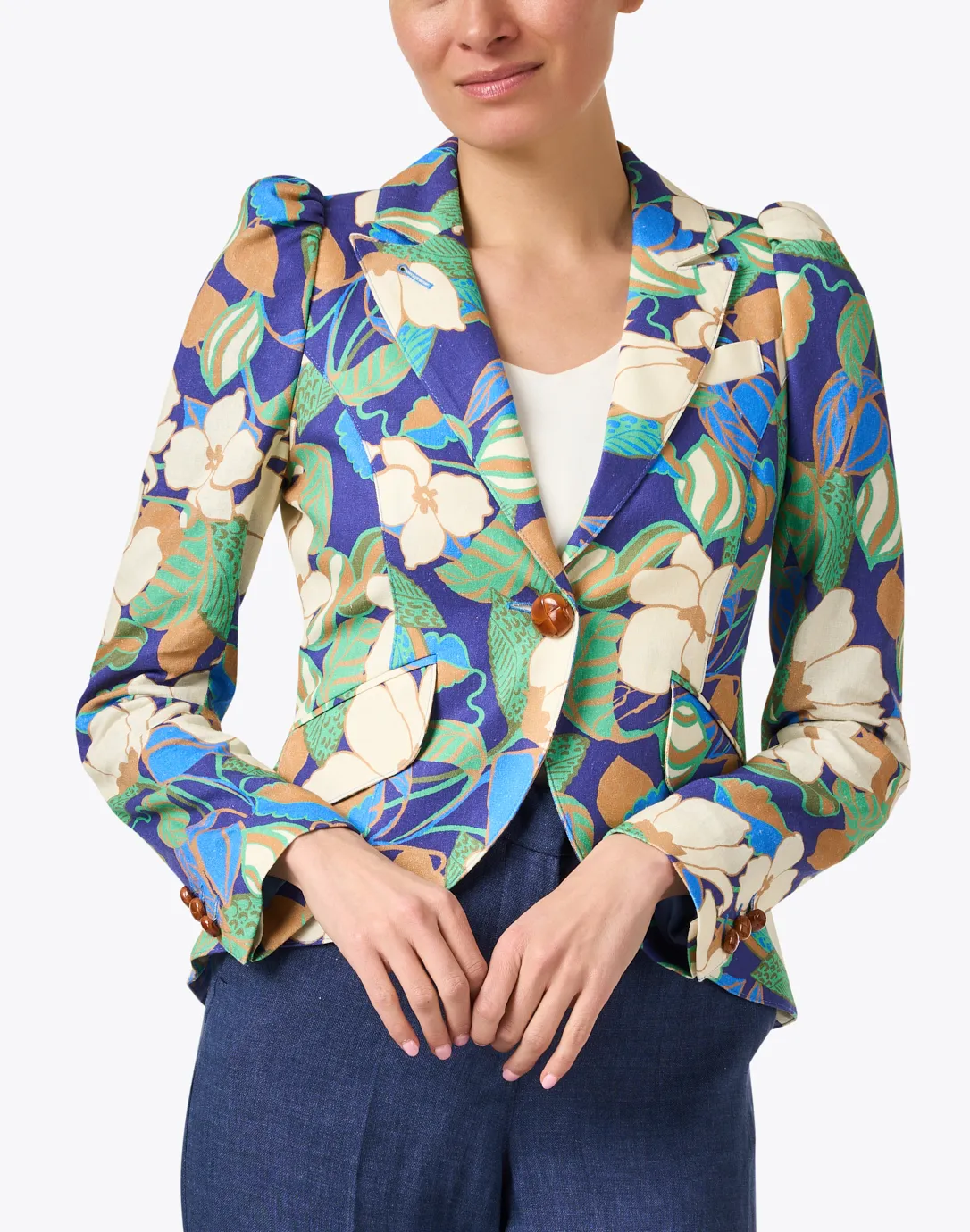 Multi Floral Blazer