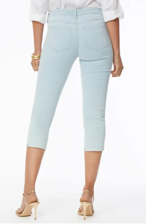 NYDJ Chloe capri jeans, raw edge SALE Sizes 0, 4