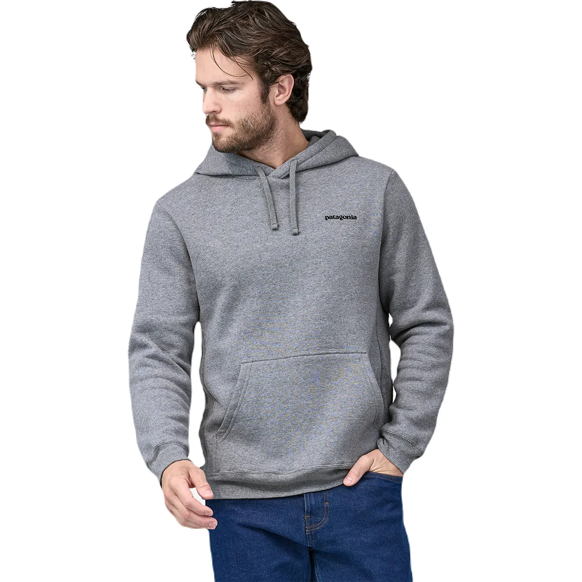 Patagonia Uprisal Hoody Fitz Roy Icon in Gravel Heather - Unisex