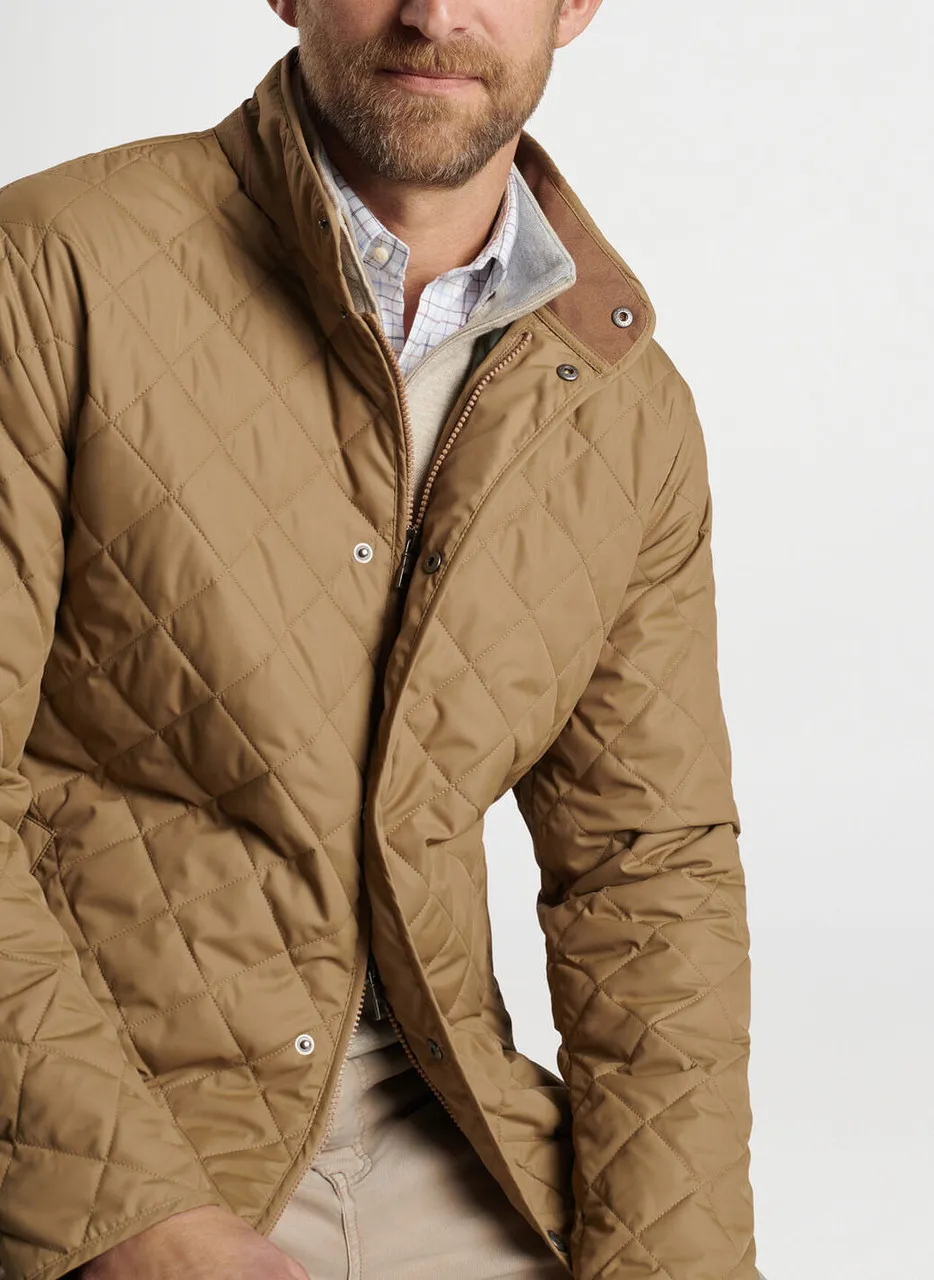 Peter Millar Suffolk Coat: Khaki