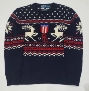 Pre-Owned Polo Ralph Lauren K-Swiss Reindeer Sweater