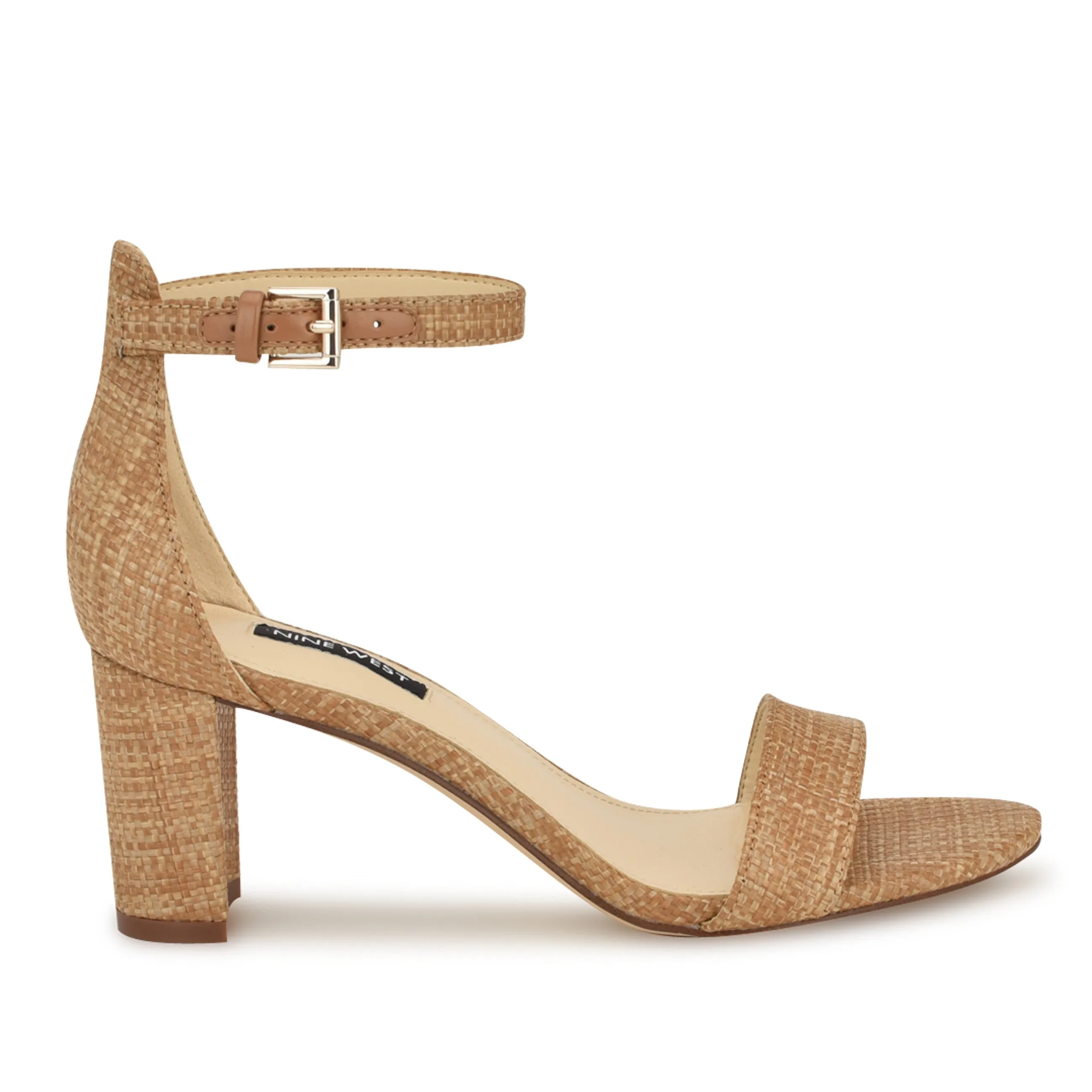 Pruce Ankle Strap Block Heel Sandals