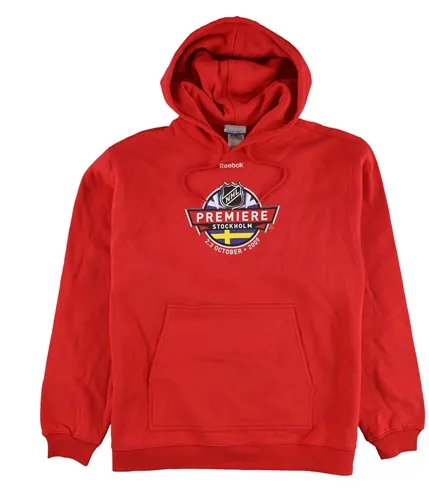 Reebok Mens Nhl Premier Stockholm Hoodie Sweatshirt