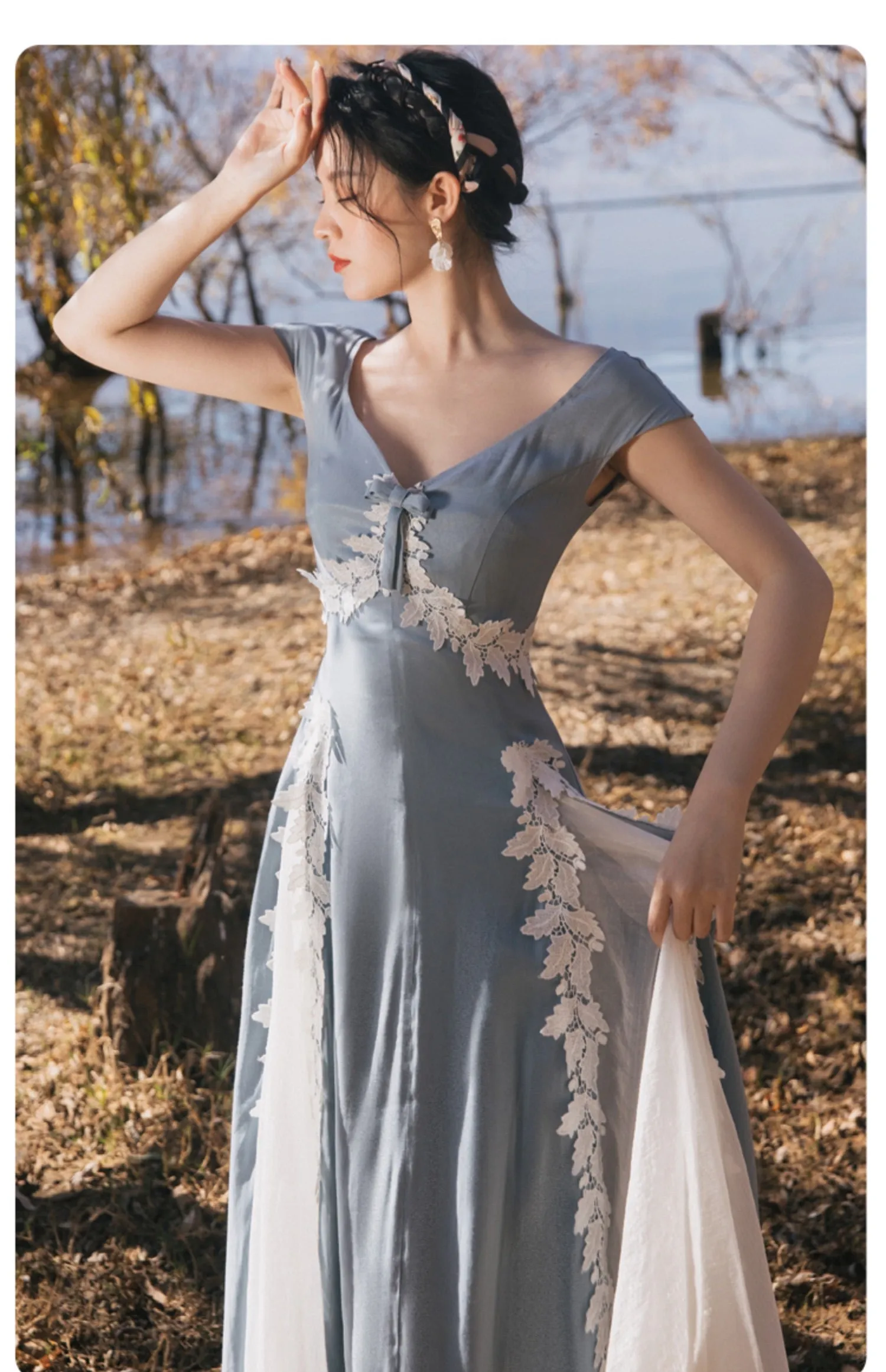 Romantic Royalcore Dress, Orella