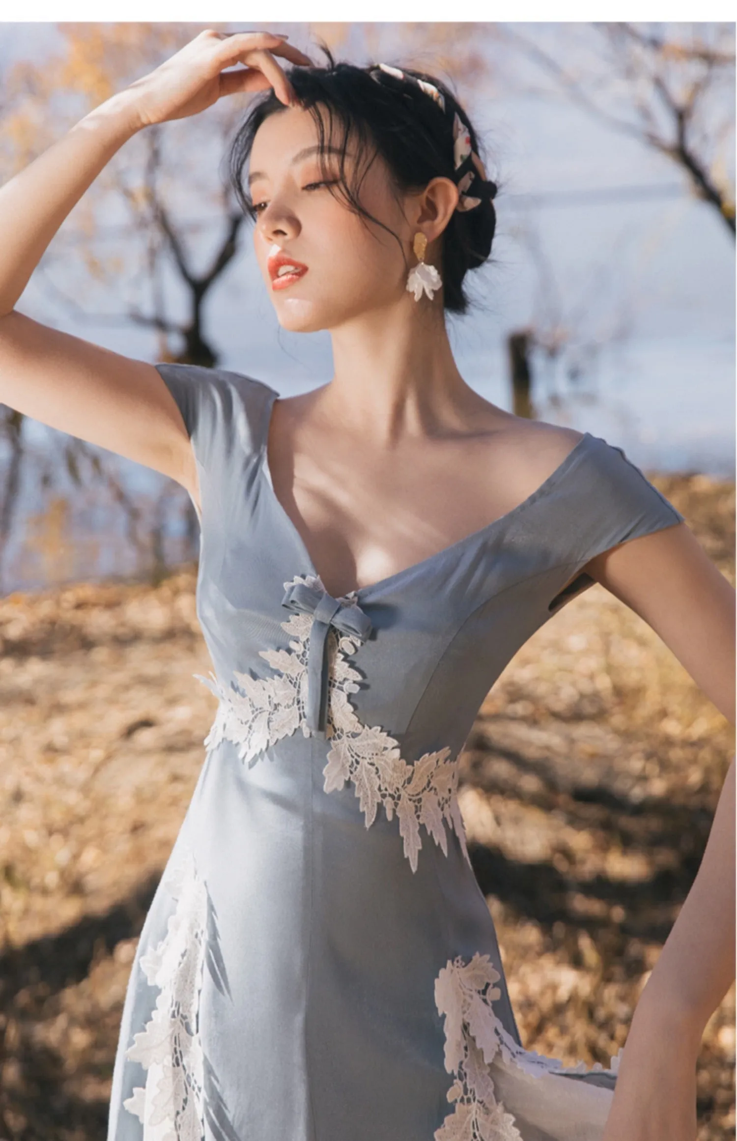 Romantic Royalcore Dress, Orella