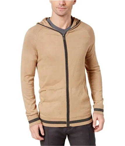 Ryan Seacrest Mens Contrast Hoodie Sweatshirt