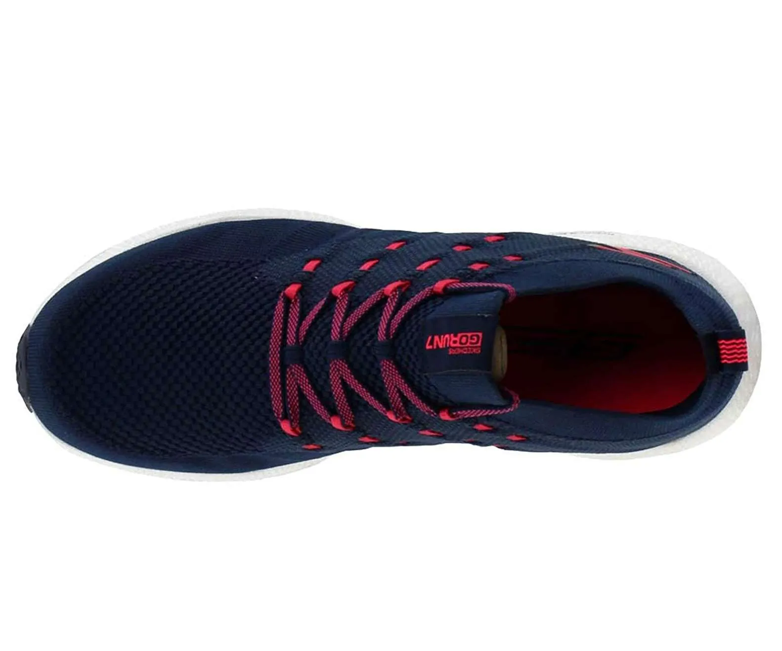 Skechers Women’s Go Run 7 Shoes – Navy Pink