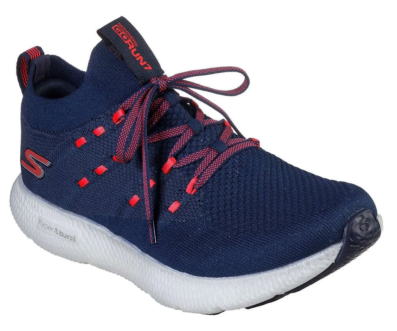 Skechers Women’s Go Run 7 Shoes – Navy Pink