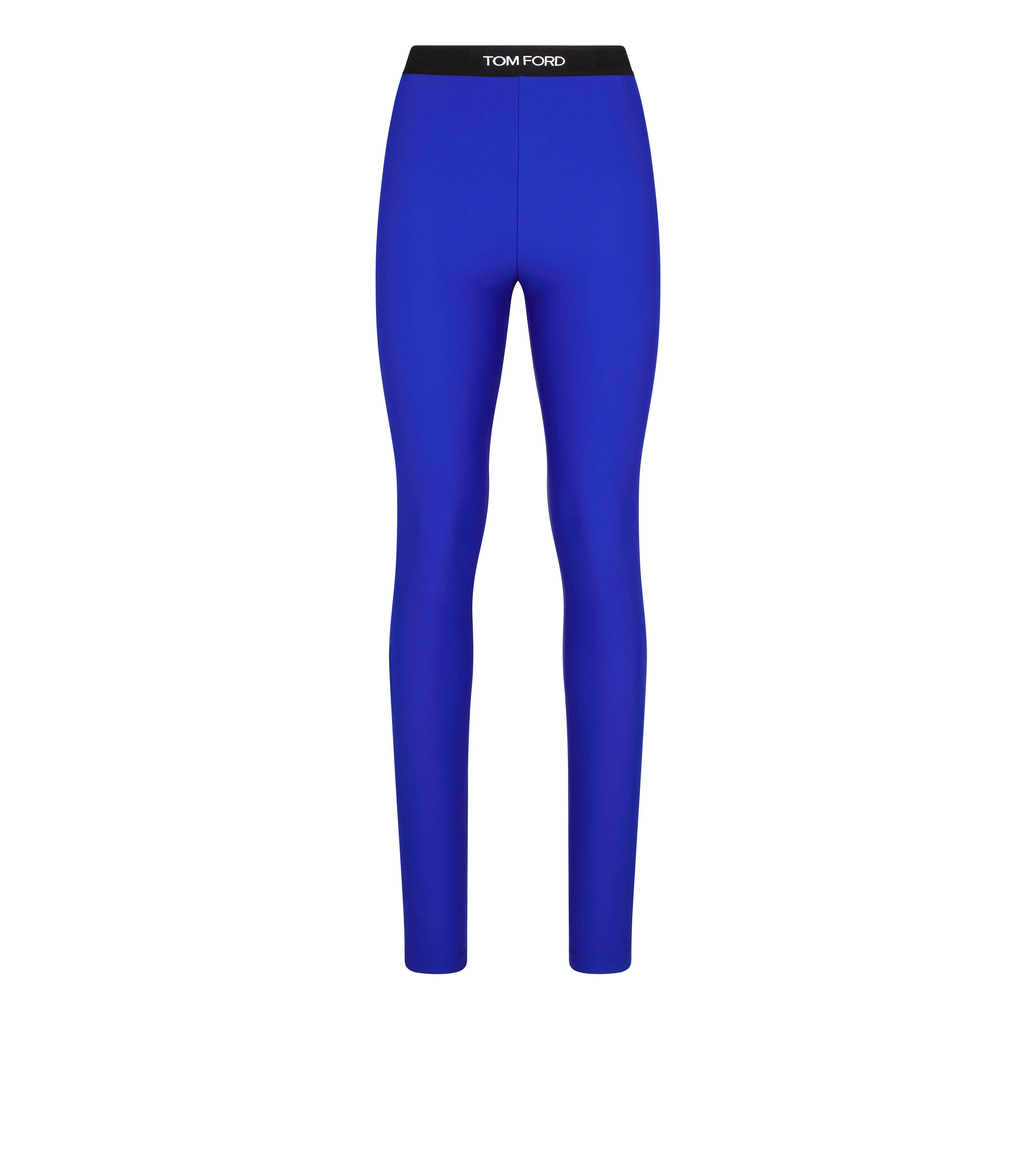 STRETCH LYCRA LOGOED LEGGINGS