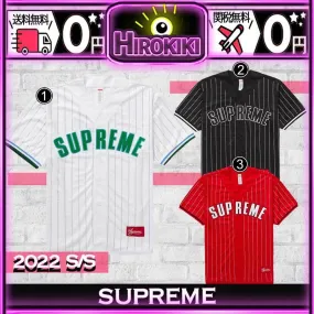 Supreme  |Unisex Street Style Collaboration Logo Skater Style Tops