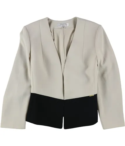 Tahari Womens Colorblock Blazer Jacket, TW2