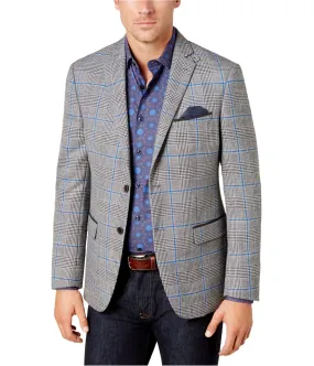 Tallia Mens Houndstooth Sport Coat, TW1