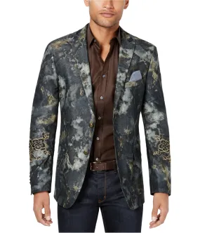 Tallia Mens Watercolor Sport Coat