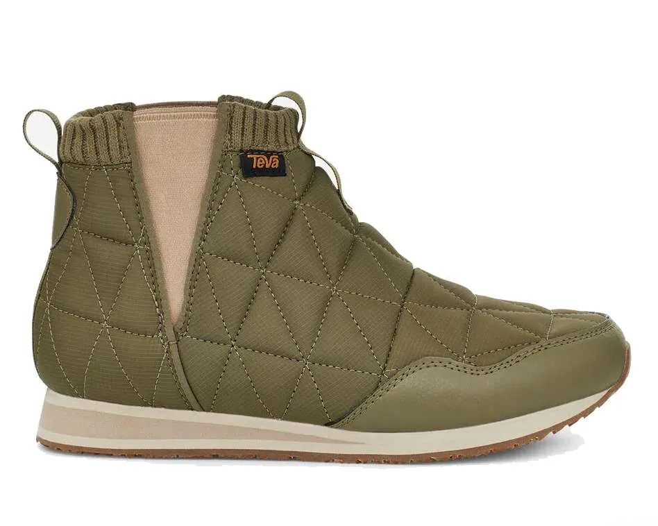 Teva Women’s Ember Mid Moc Shoes –  OLIVE DRAB