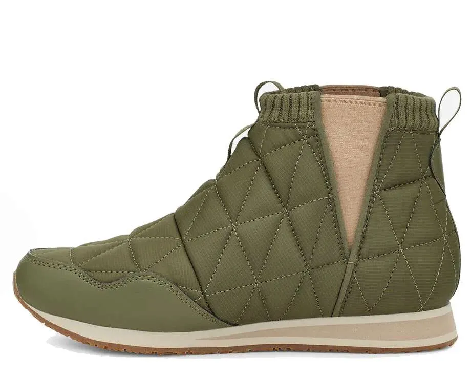 Teva Women’s Ember Mid Moc Shoes –  OLIVE DRAB