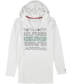 Tommy Hilfiger Womens Boston Celtics Hoodie Sweatshirt