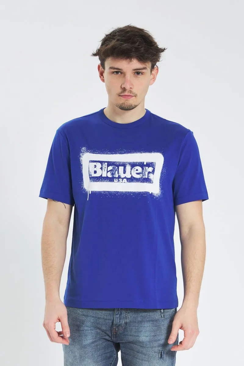 Tshirt Uomo Blu