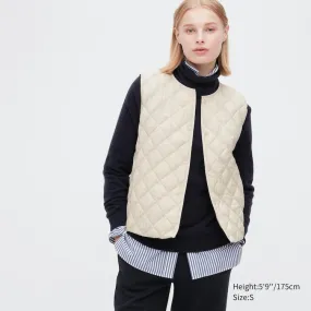 Uniqlo Ladies Padded Quilted Vest for Warmth