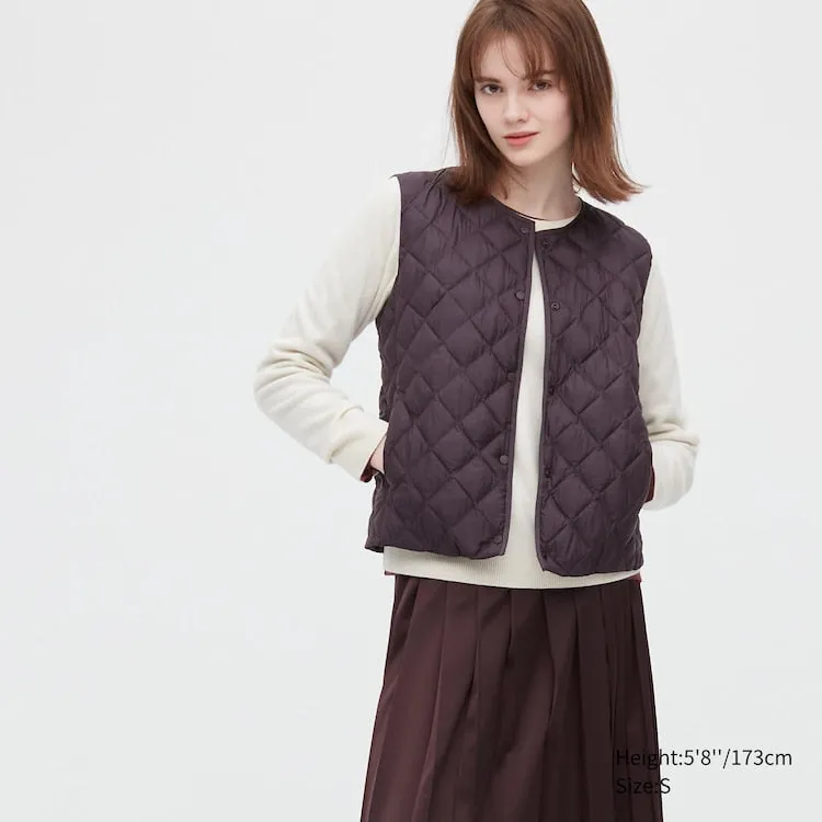 Uniqlo Ladies Padded Quilted Vest for Warmth