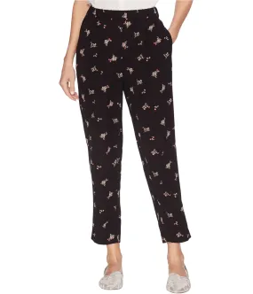 Vince Camuto Womens Floral Casual Cropped Pants