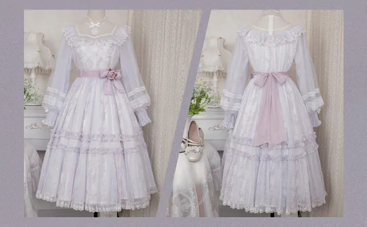 Violet Romantic Royal Dress