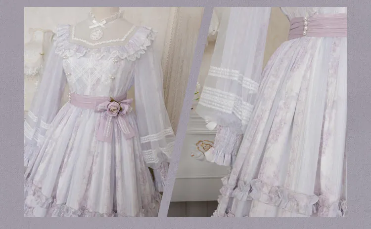 Violet Romantic Royal Dress