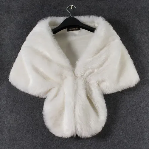 Women's Fashion Solid Color Faux Fur Coat