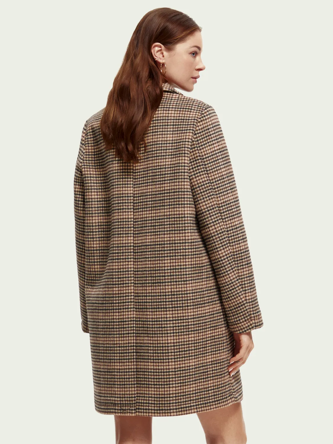 Wool-blend Coat