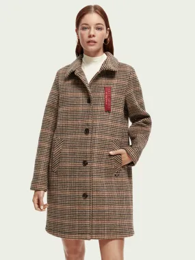 Wool-blend Coat